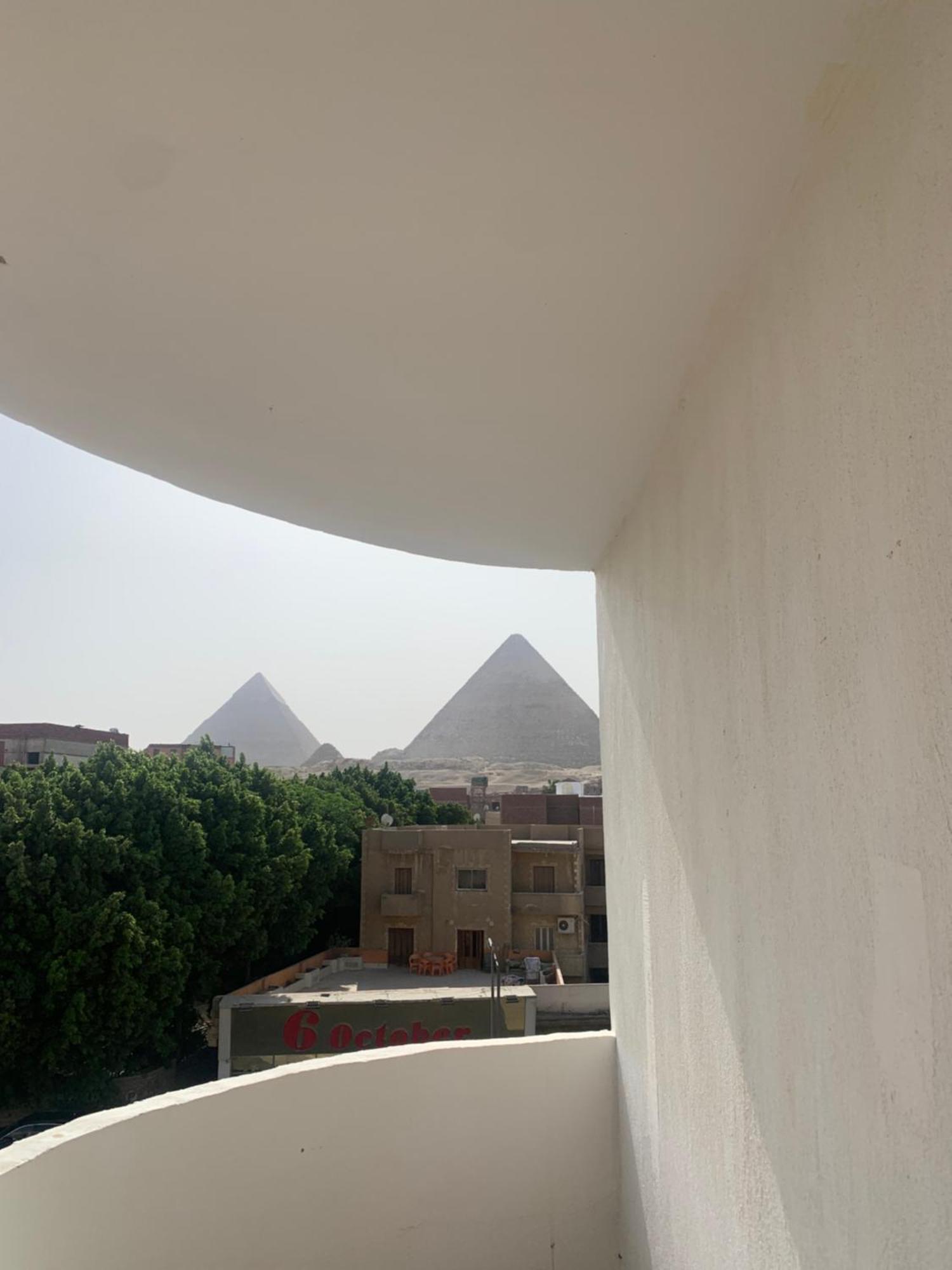 Memphis Pyramids View Hotell Nazlet el-Sîsi Eksteriør bilde